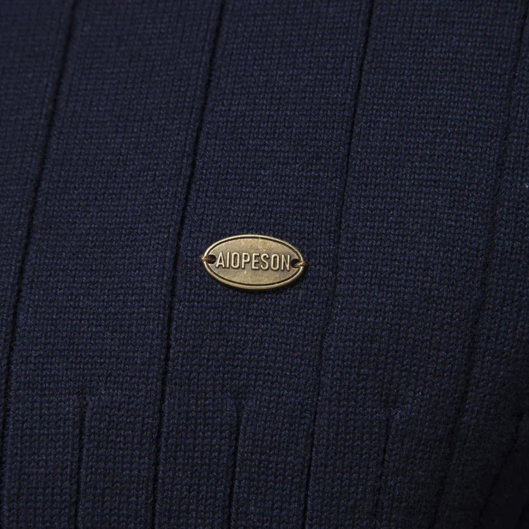 Louie | Men's Quarter Zip Long Sleeve Sweater